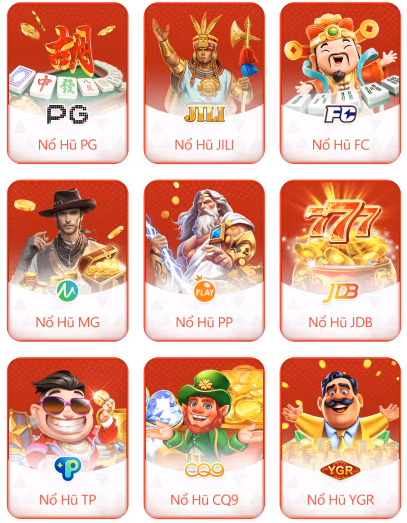 Sảnh game Slot nổ hũ tại 5666